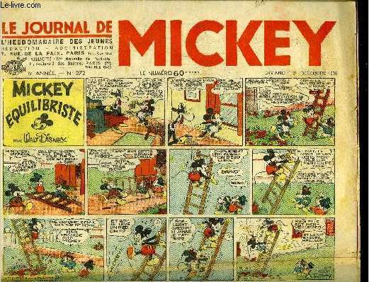 Le journal de Mickey - 6eme anne - n272 - 31 dcembre 1939