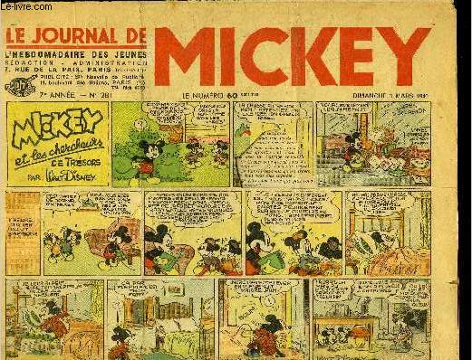 Le journal de Mickey - 7eme anne - n281 - 3 mars 1940