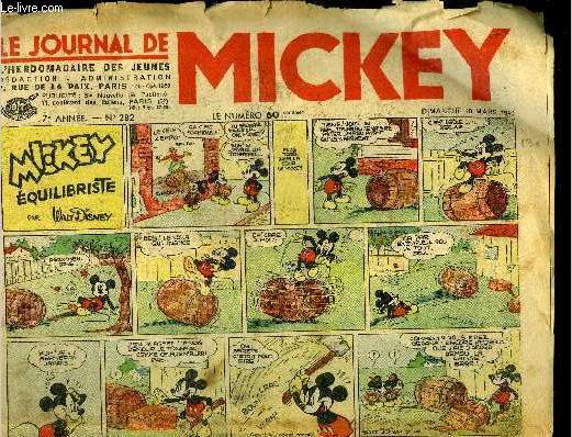 Le journal de Mickey - 7eme anne - n282 - 10 mars 1940