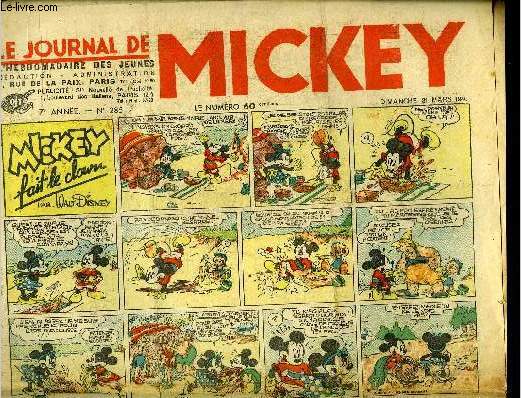 Le journal de Mickey - 7eme anne - n285 - 31 mars 1940