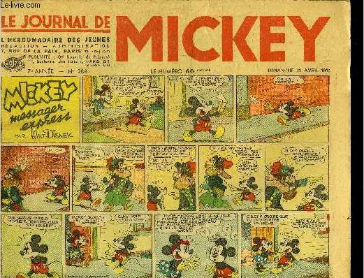 Le journal de Mickey - 7eme anne - n288 - 21 avril 1940