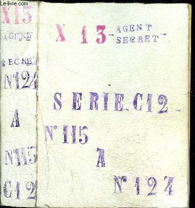 X-13 Agent Secret - Bimensuel n115  124