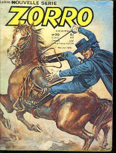 Zorro - Nouvelle Srie Bimestriel n20 - Quand la trompette retentit...