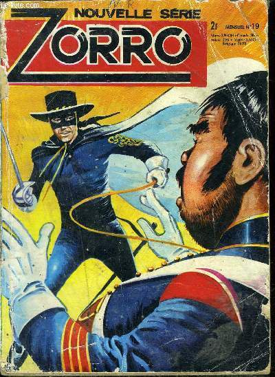 Zorro - Nouvelle Srie Mensuel n19