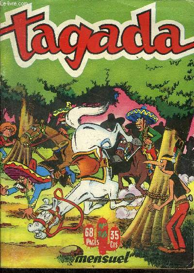Tagada - Mensuel n°16 - La bande de Charro Loco - Collectif - 1960 - Afbeelding 1 van 1