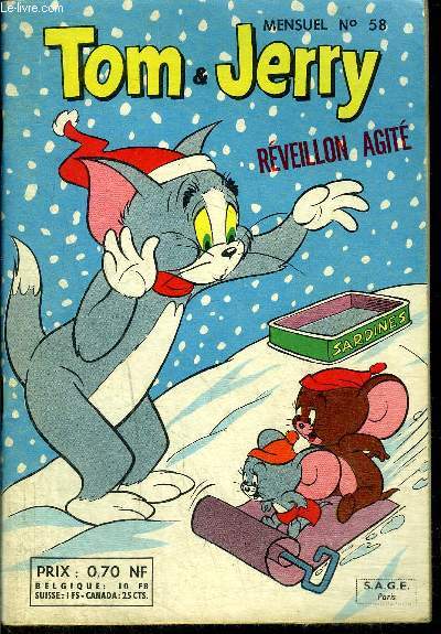 Tom et Jerry - Mensuel n58 - Rveillon agit