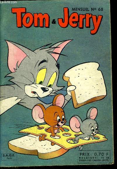 Tom et Jerry - Mensuel n68 - Un lit bien chaud !