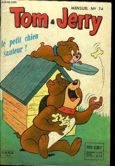 Tom et Jerry - Mensuel n74 - Le petit chien sauteur !