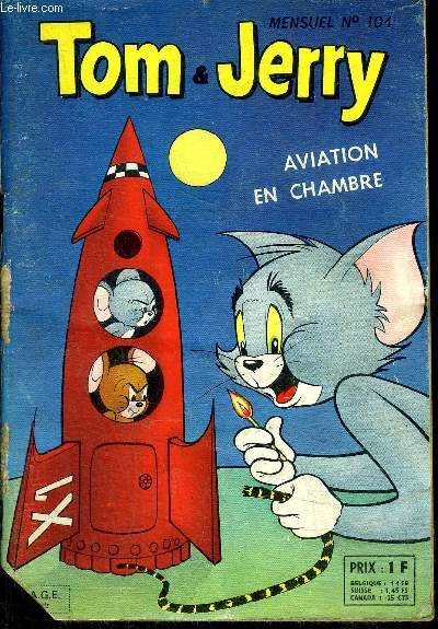 Tom et Jerry - Mensuel n104 - Aviation en chambre