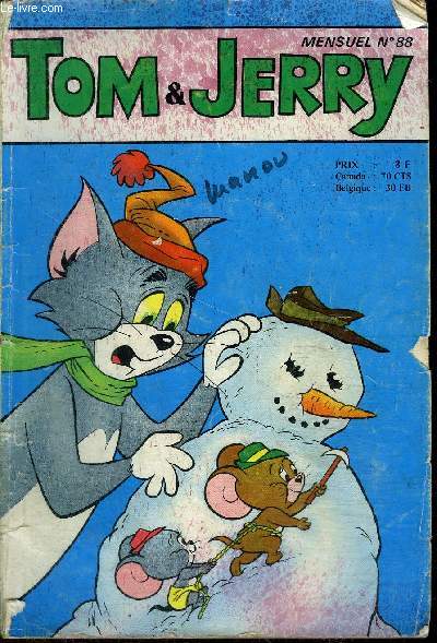 Tom et Jerry - Nouvelle srie Mensuel n88 - boules de neige et boules de gomme...
