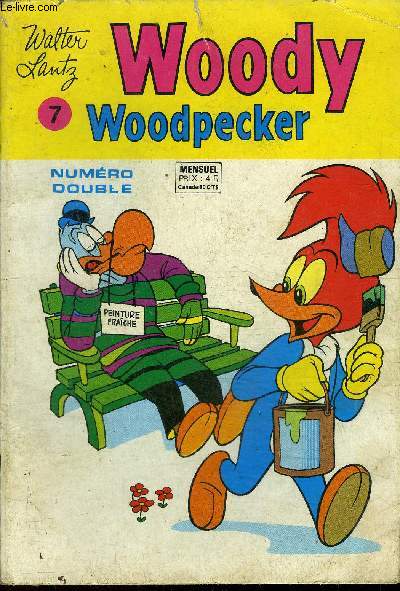 Woody Woodpecker - Mensuel n7 double - Coup de sifflet et coup de filet !