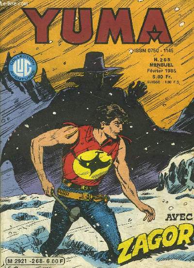 Yuma - mensuel n268 - Zagor, Chasse  l'homme