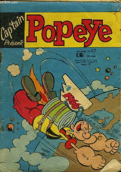 Cap'tain prsente : Popeye - mensuel n27 - Voyage dans le temps