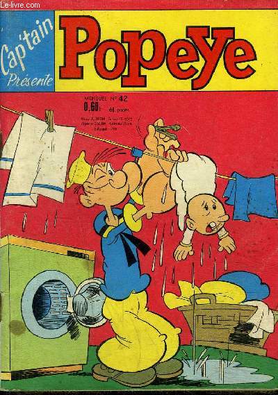 Cap'tain prsente : Popeye - mensuel n42 - La potion magique