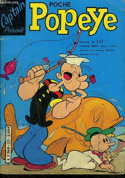 Cap'tain prsente : Popeye - mensuel n231 - Bagarre sur mer