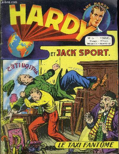 Hardy - mensuel n15 - Jack Sport, Le taxi fantme