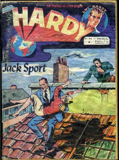 Hardy - mensuel n43 - Jack Sport, La mort demande du courrier