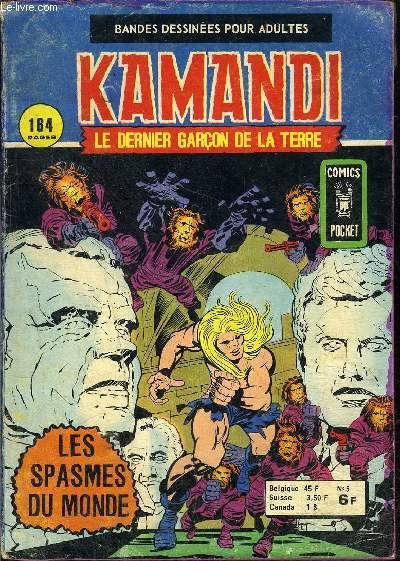 Kamandi, le dernier garon de la terre - n5 - Les spasmes du monde