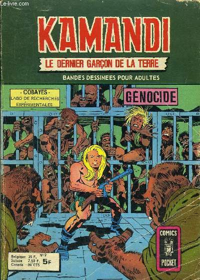 Kamandi, le dernier garon de la terre - n9 - Gnocide
