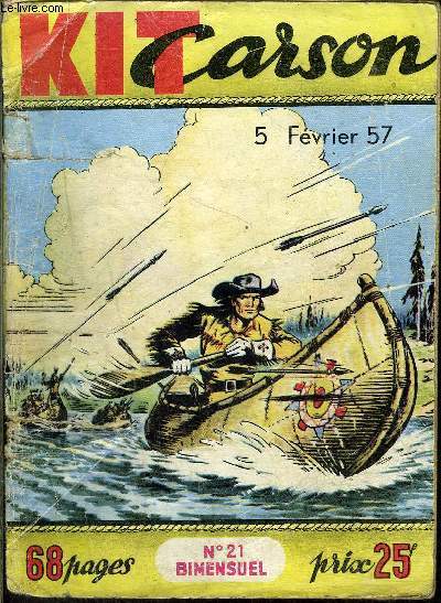 Kit Carson - bimensuel n21 - Kit Carson et le cheval dor de petit ours