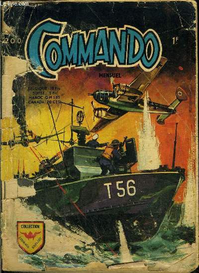 Commando - mensuel n200 - Six vaillants soldats