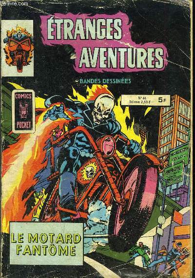 Etranges aventures - n66 - Le motard fantme
