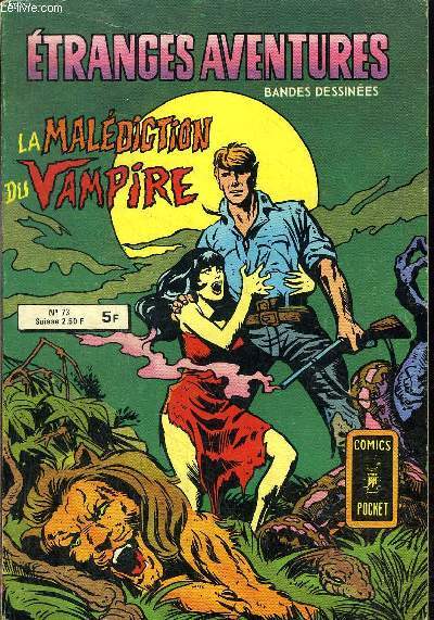 Etranges aventures - n73 - La maldiction du vampire