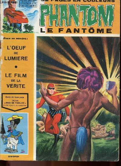 Phantom, Le Fantme - (aventures amricaines n439) - l'oeuf de lumire