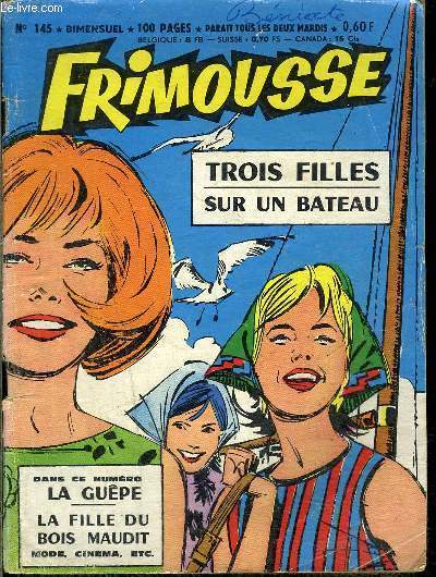 Frimousse - bimensuel n145 - Trois filles sur un bateau
