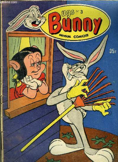 Bug's Bunny - mensuel comique n3 - Un serveur  la hauteur