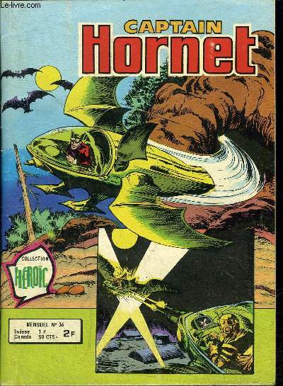 Captain Hornet - mensuel n36 - L'ennemi tomb du ciel