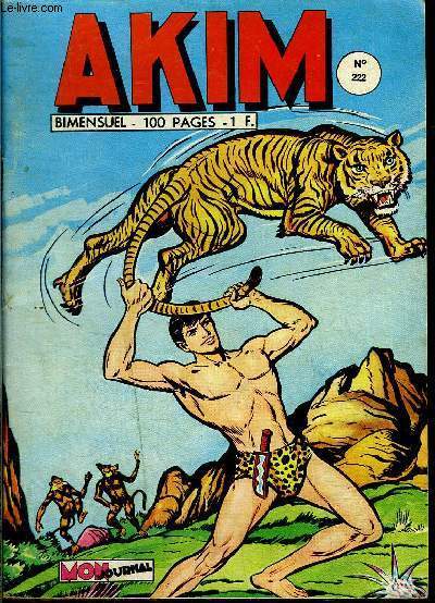 Akim - bimensuel n222 - Raganar le tigre, La source qui tue