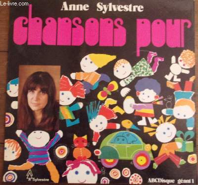 Pochette disque vinyle 33t - Chansons pour...