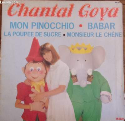 Pochette disque vinyle 33t - Mon Pinocchio