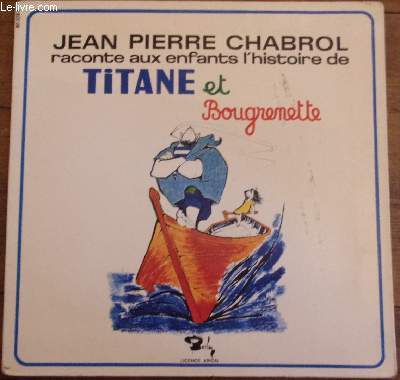 Pochette disque vinyle 33t - Titane et Bougrenette