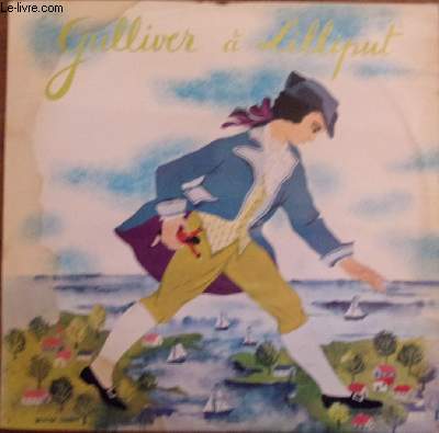 disque vinyle 33t - Gulliver à Lilliput