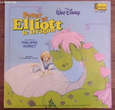 livre-disque 33t // Peter et Elliott le dragon