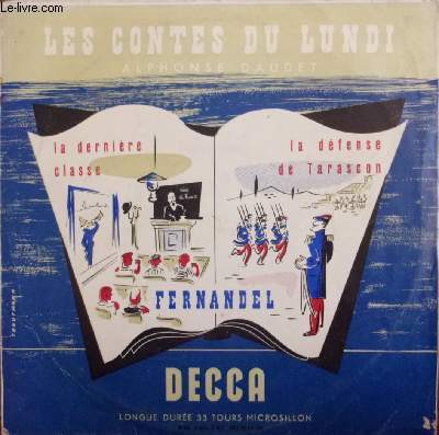 disque vinyle 33t // Les contes du Lundi