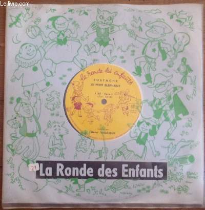 disque vinyle 33t // Le tour du monde de Luc et Lucie - Eustaphe le petit lphant