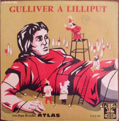 livre-disque microsillon 33t // Gulliver  Lilliput