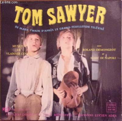 Livre disque 33t microsillon // Tom Sawyer