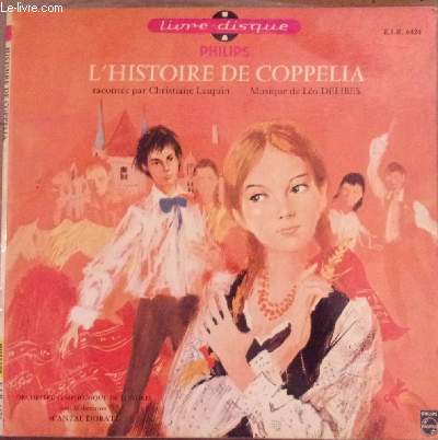 Livre disque 33t microsillon // Histoire de Coppelia