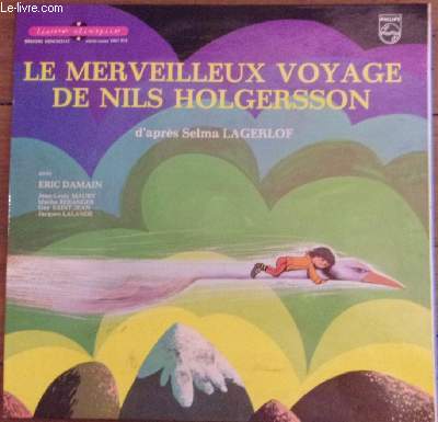 Livre disque 33t microsillon // Le merveilleux voyage de Nils Holgersson