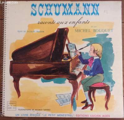 livre disque microsillon 33t // Schumann racont aux enfants
