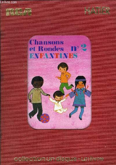 Livre-disque 33t / Chansons et rondes enfantines n°2