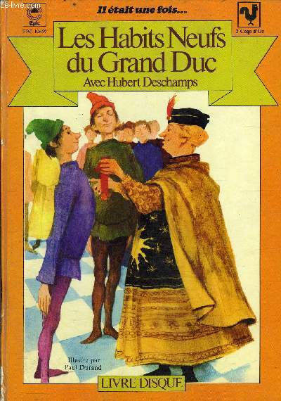 Livre-disque 45t / Les habits neufs du grand duc