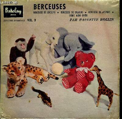 disque 45t // Berceuses et chansons enfantines vol. 3