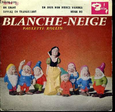 disque 45t // Blanche-Neige