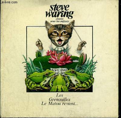 disque 45t // Steve Waring chante pour les enfants
