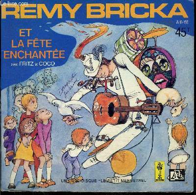 livre-disque 45t // Remy Bricka et la fte enchante